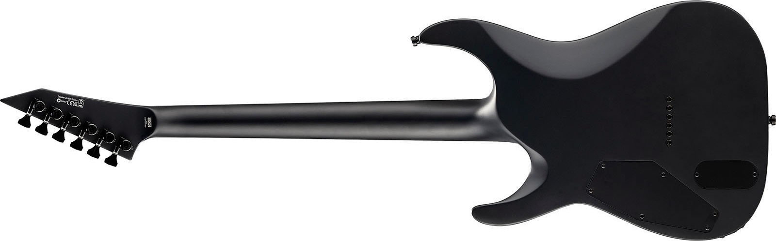 Ltd Mick Thomson Mti Signature 1h Ht Eb - Black Satin - Kenmerkende elektrische gitaar - Variation 1