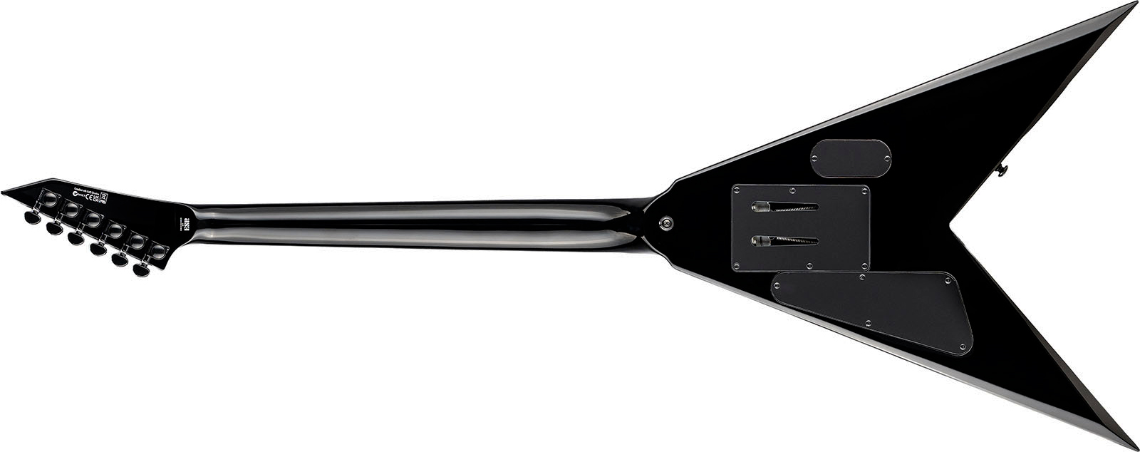 Ltd Nv1000 2h Emg Fr Eb - Black - Metal elektrische gitaar - Variation 1