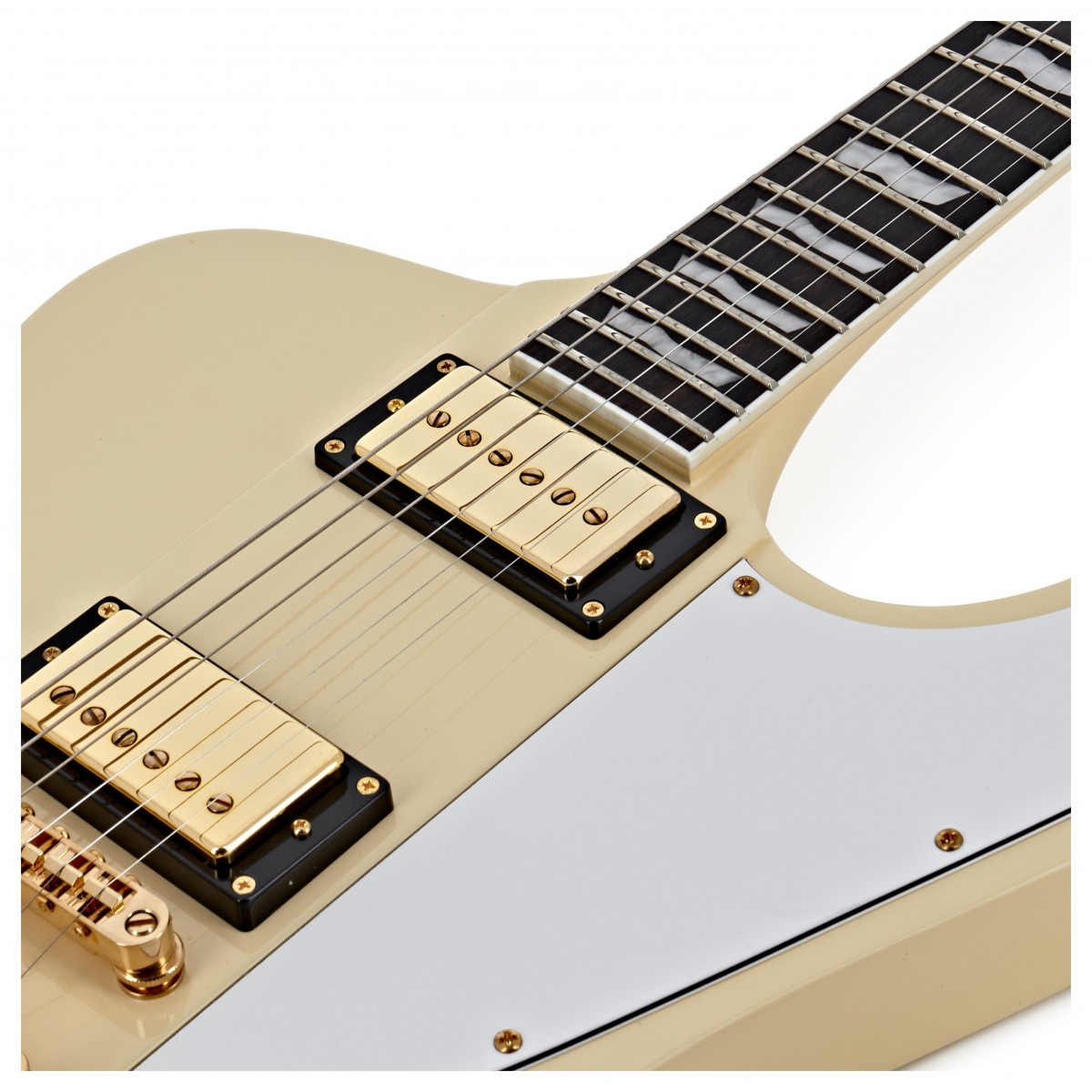 Ltd Phoenix 1000 Hs Seymour Duncan Ht Eb - Vintage White - Retro-rock elektrische gitaar - Variation 4