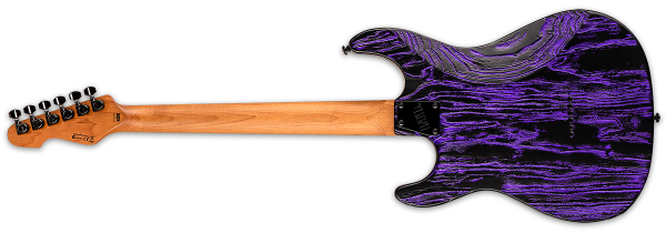 Solid body elektrische gitaar Ltd SN-1000HT - purple blast