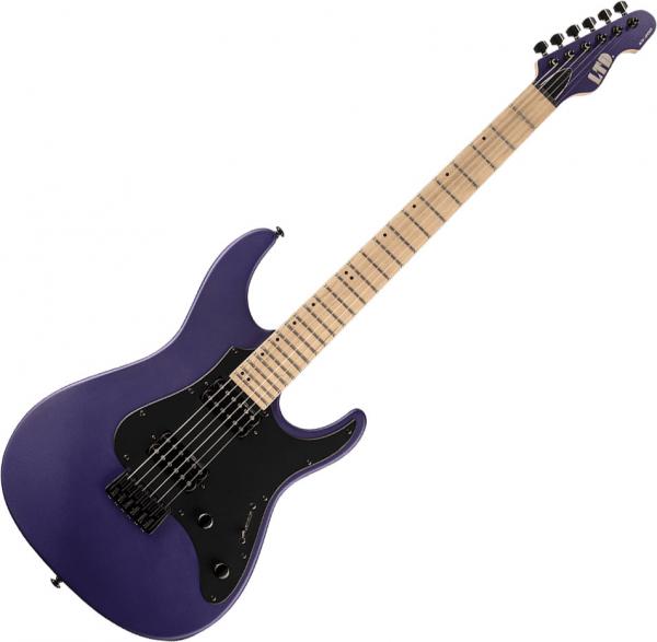 Solid body elektrische gitaar Ltd SN-200HT - Dark metallic purple satin