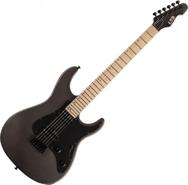 Solid body elektrische gitaar Ltd SN-200HT - Charcoal metallic satin