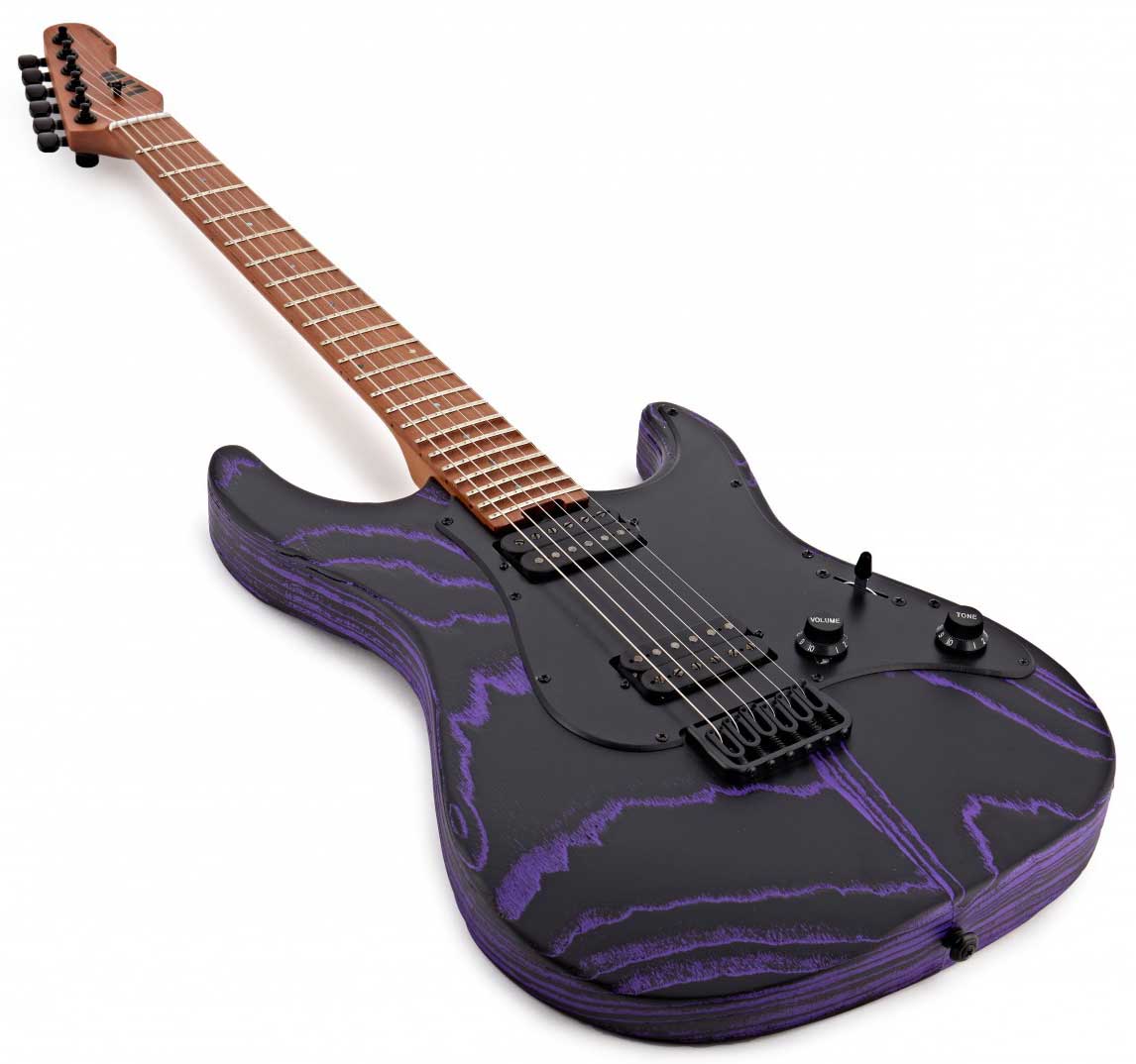 Ltd Sn1000ht 2h Seymour Duncan Ht Eb - Purple Blast - Elektrische gitaar in Strat vorm - Variation 2