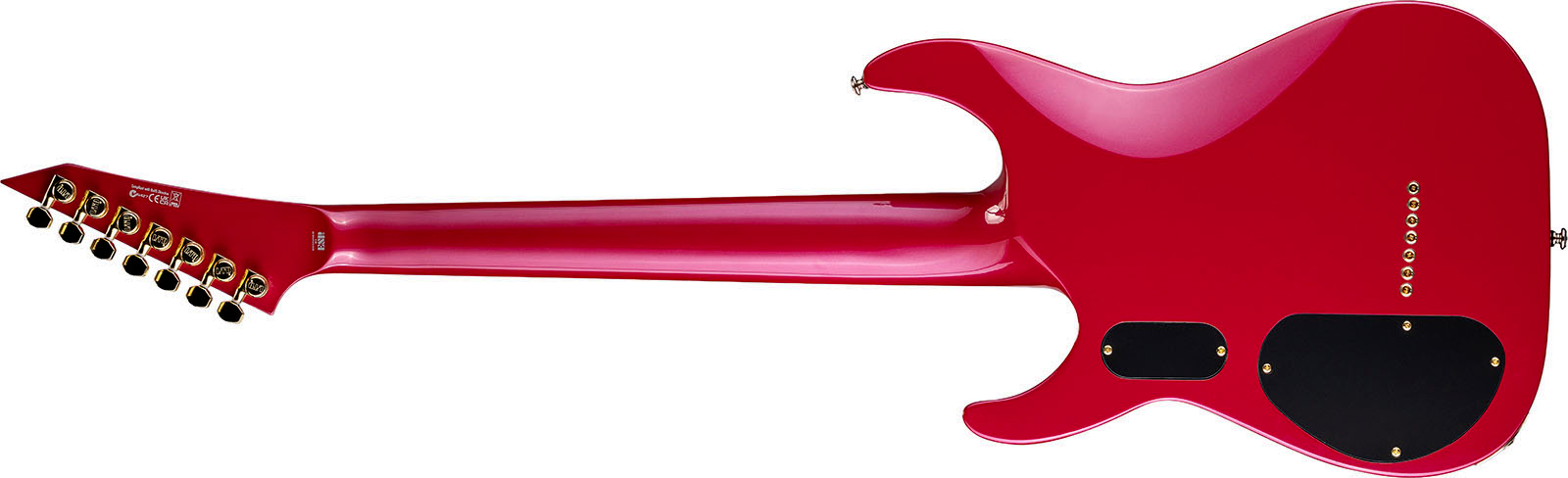 Ltd Stephen Carpenter Sc607 Baritone Signature 7c 2h Fishman Fluence Ht Eb - Magenta - Bariton elektrische gitaar - Variation 1