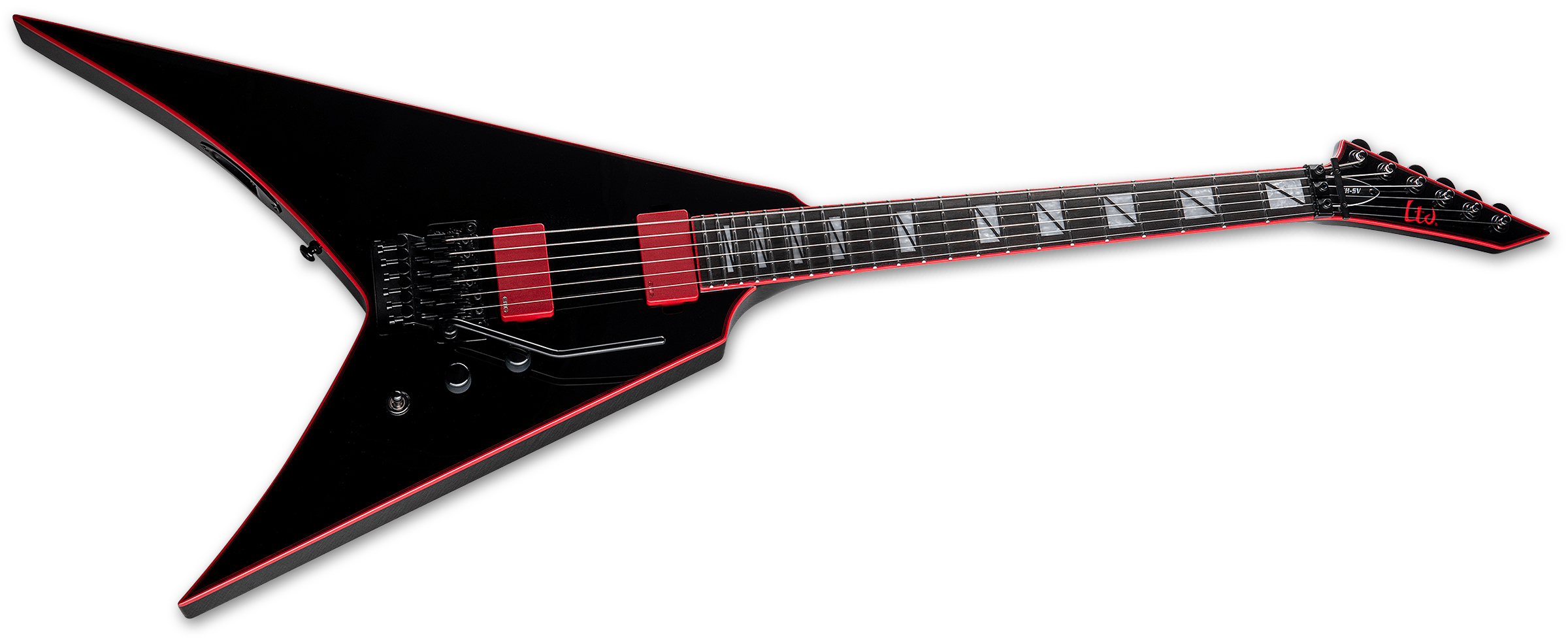 Ltd Sv Gary Holt Signature Hh Fr Eb - Black - Kenmerkende elektrische gitaar - Variation 1