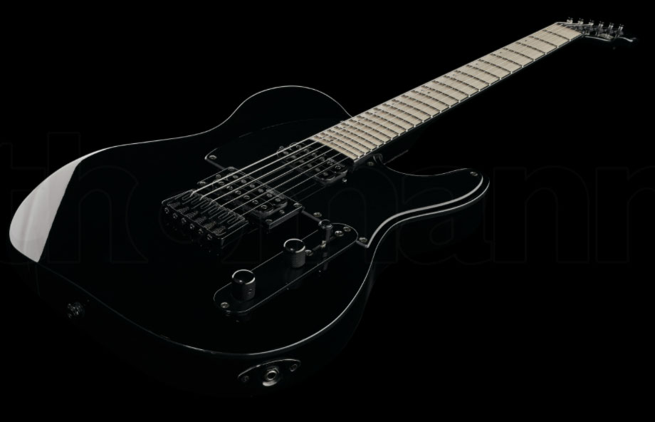 Ltd Te-200m Hh Ht Mn - Black - Televorm elektrische gitaar - Variation 1