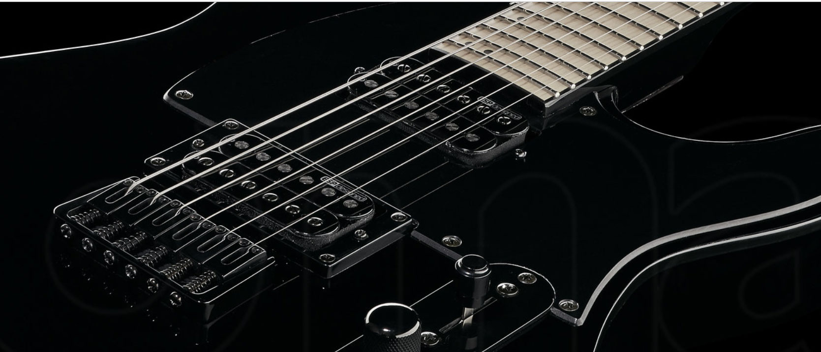 Ltd Te-200m Hh Ht Mn - Black - Televorm elektrische gitaar - Variation 2