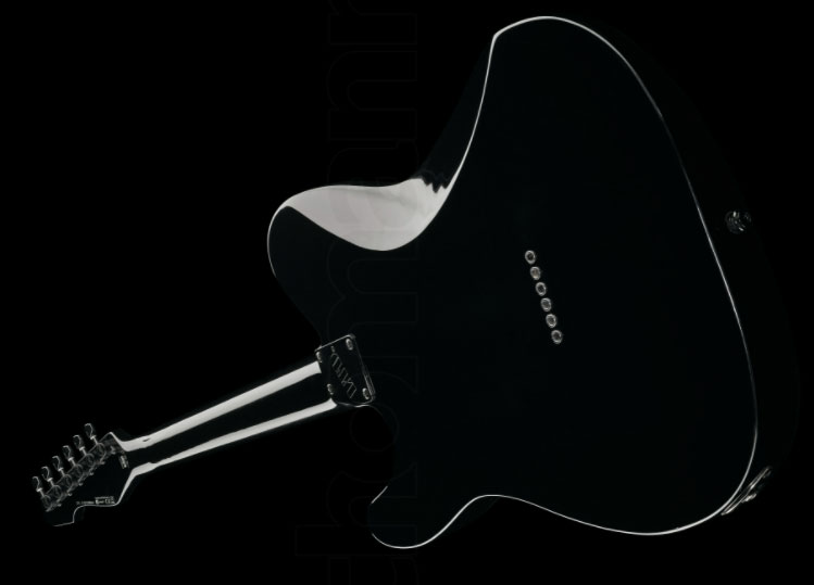 Ltd Te-200m Hh Ht Mn - Black - Televorm elektrische gitaar - Variation 3