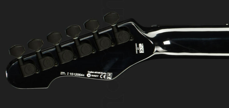 Ltd Te-200m Hh Ht Mn - Black - Televorm elektrische gitaar - Variation 4