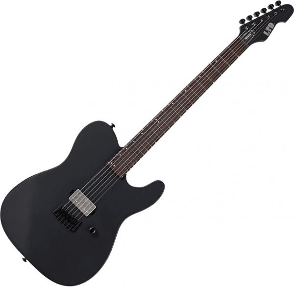 Solid body elektrische gitaar Ltd TE-201 - Black satin