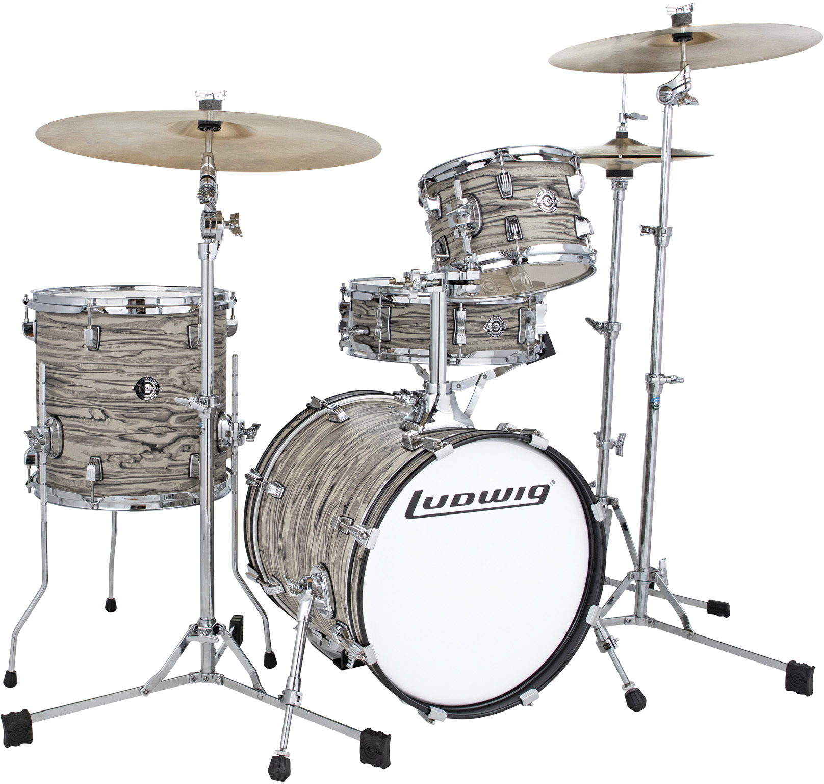 Ludwig Kit Breakbeats Questlove Sahara 4 Futs - Swirl - Standaard drumstel - Main picture