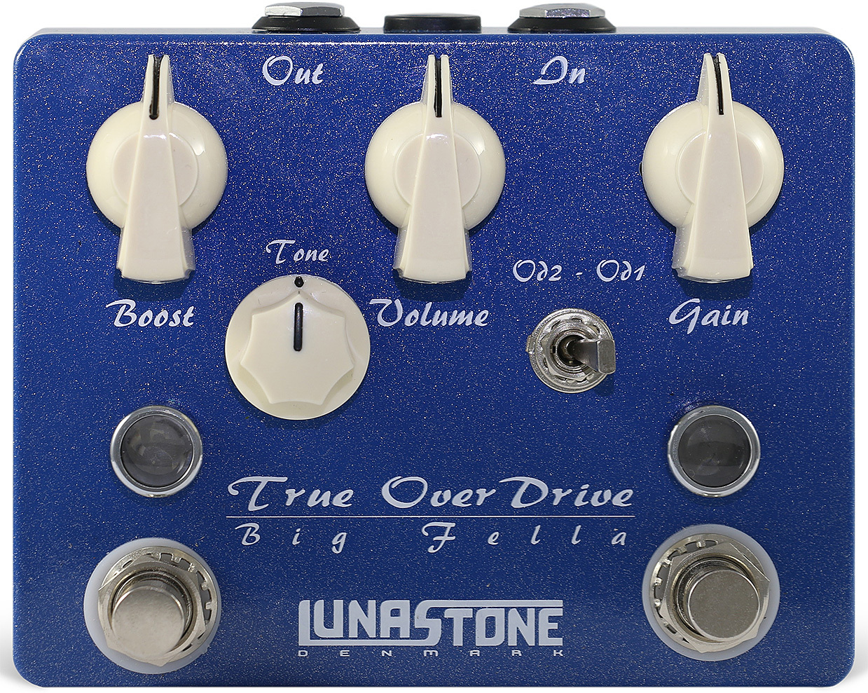 Lunastone Big Fella Overdrive - Overdrive/Distortion/fuzz effectpedaal - Main picture