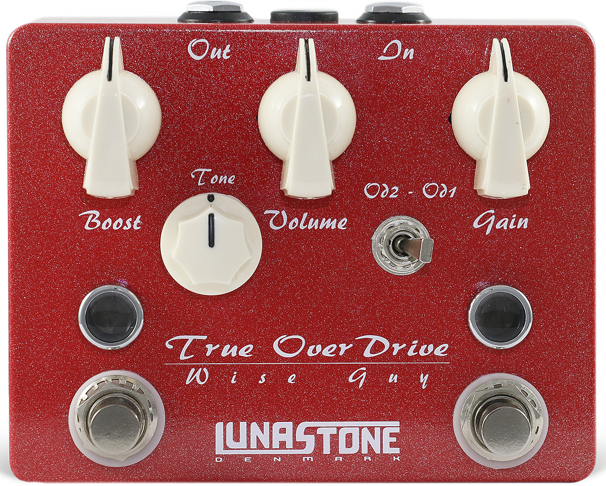 Lunastone Wise Guy Overdrive - Overdrive/Distortion/fuzz effectpedaal - Main picture