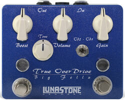 Overdrive/distortion/fuzz effectpedaal Lunastone Big Fella Overdrive