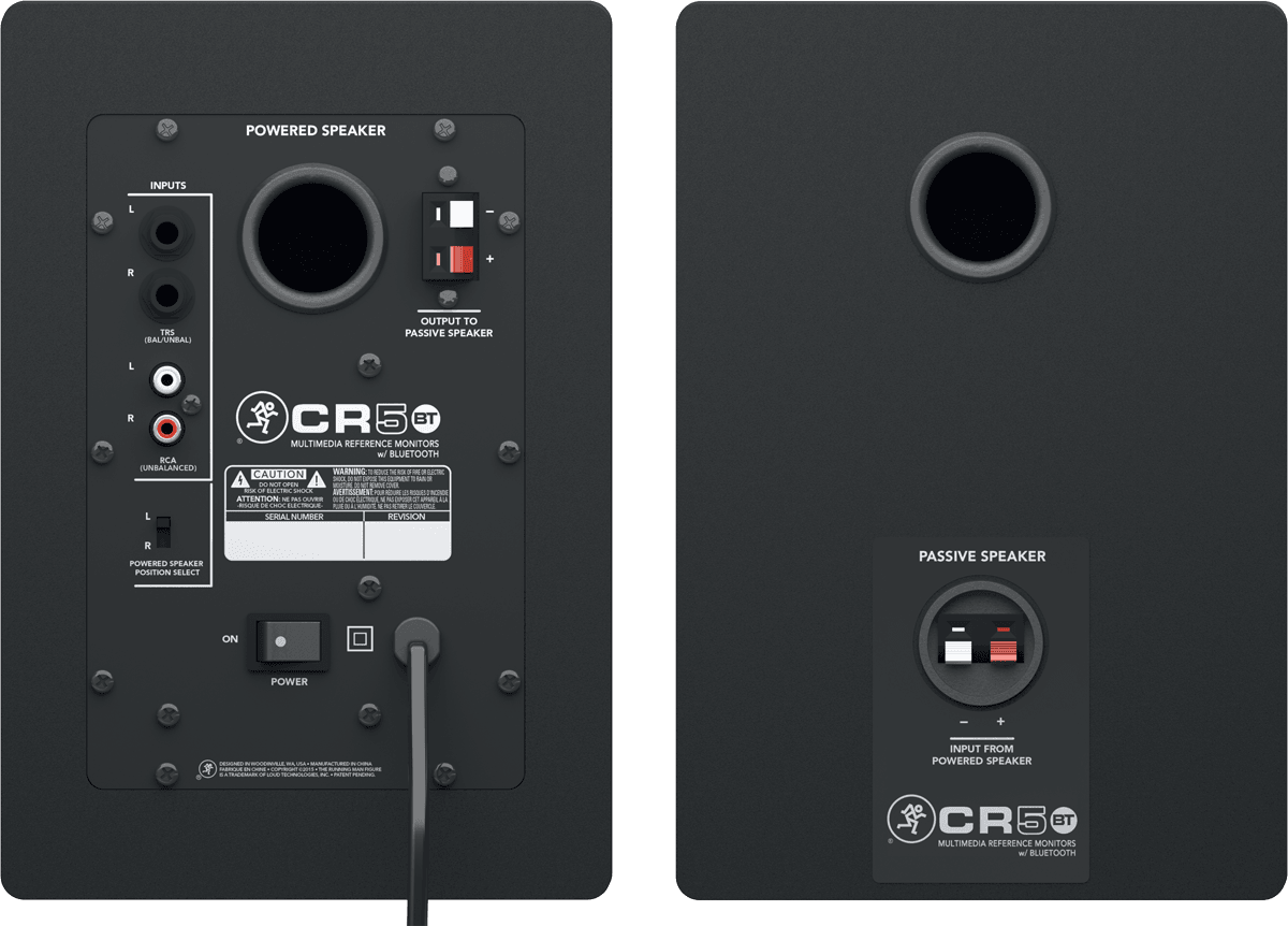 Mackie Cr5bt - La Paire - Actieve studiomonitor - Variation 2