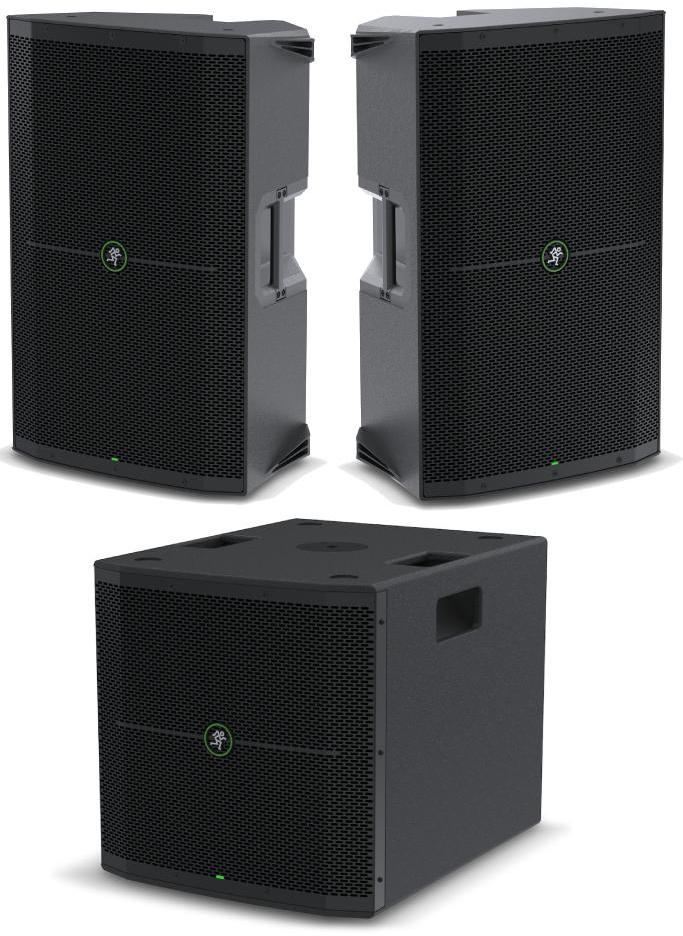 Pa systeem set Mackie 2 x Thump 215  + Thump 115S