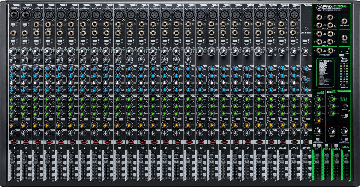 Mackie Profx30 V3 - Analoge Mengtafel - Main picture