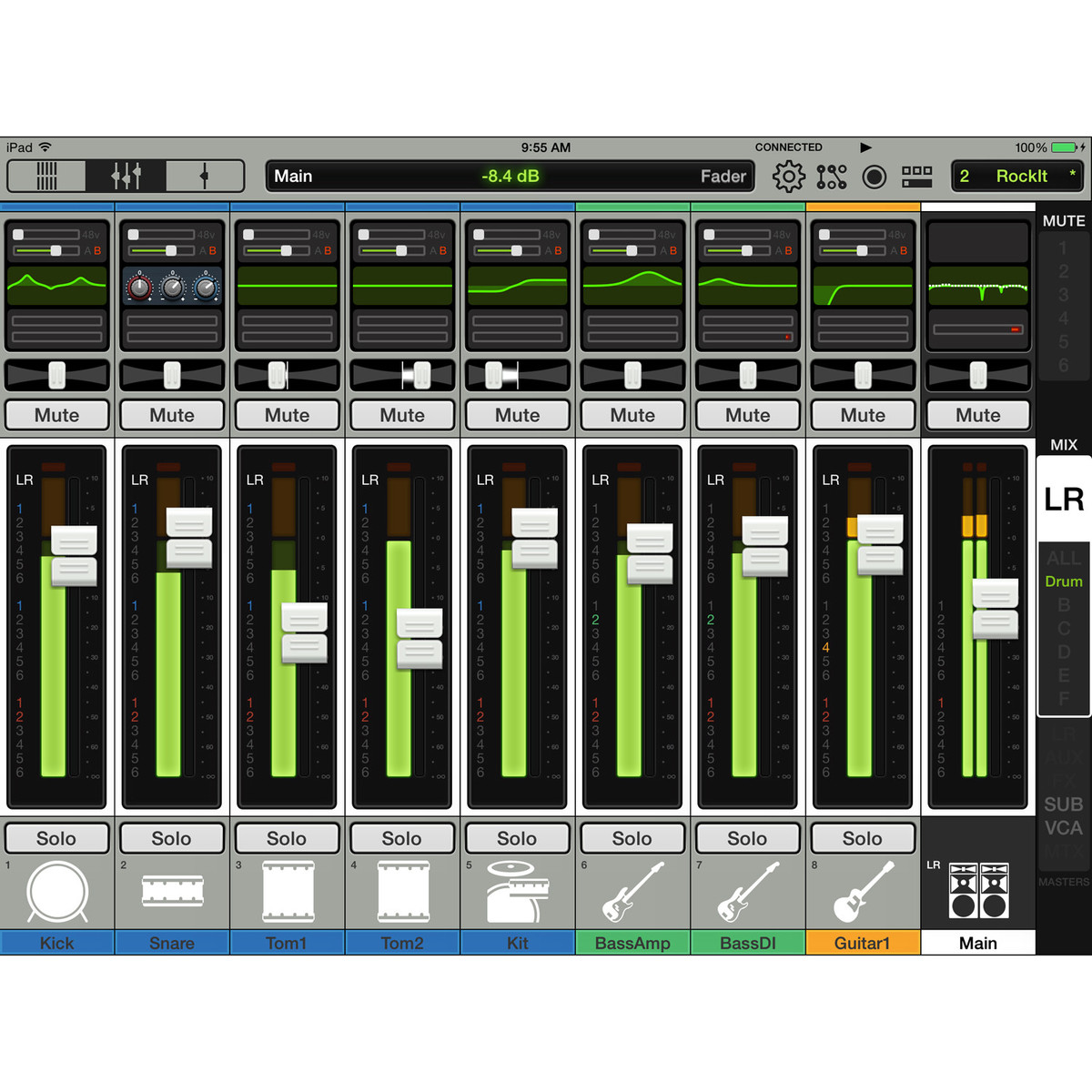 Mackie Dl32r Pour Ipad - Opnemer in rack - Variation 8
