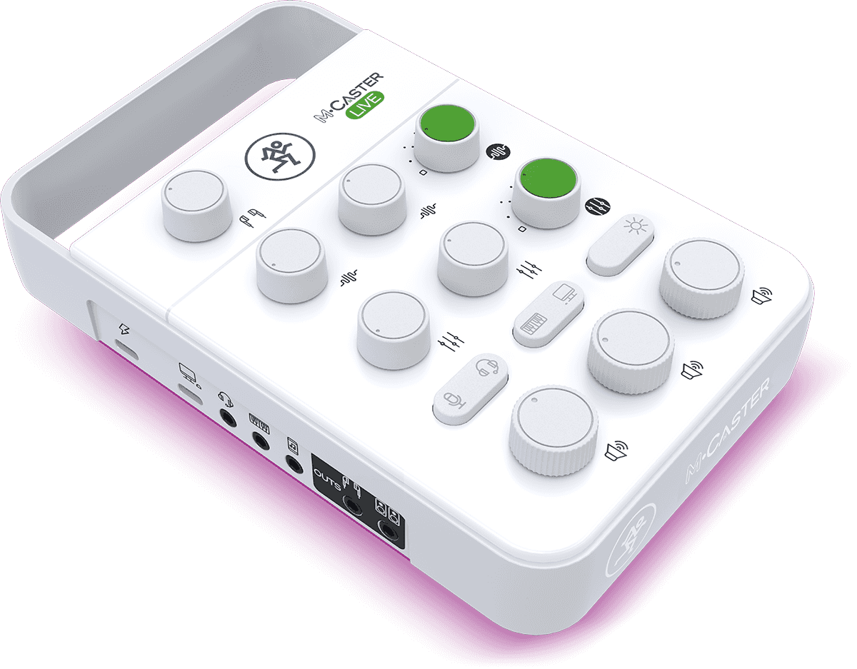 Mackie Mcaster-live White - USB audio-interface - Variation 3