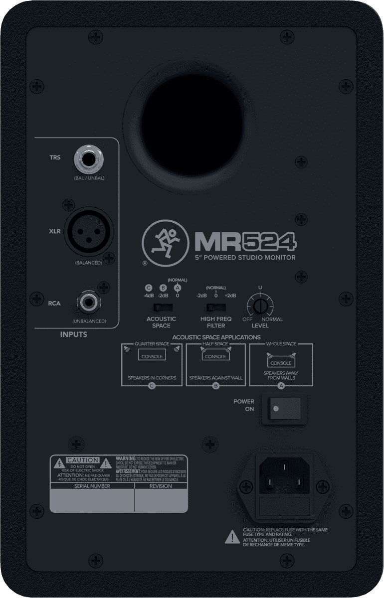 Mackie Mr524 - La PiÈce - Actieve studiomonitor - Variation 2