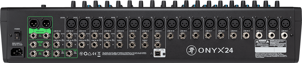 Mackie Onyx 24 - Analoge Mengtafel - Variation 2