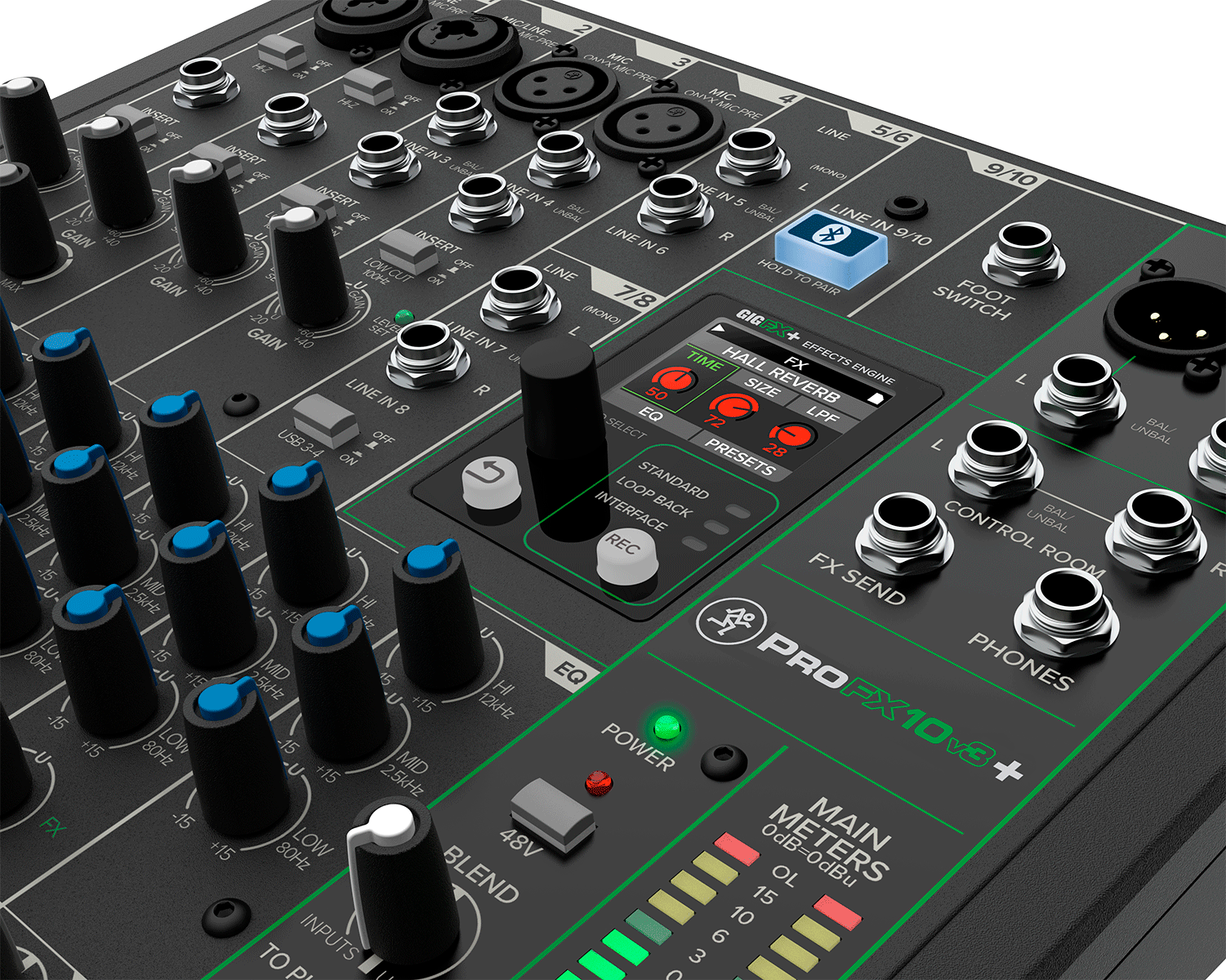 Mackie Profx 10 V3+ - Analoge Mengtafel - Variation 4