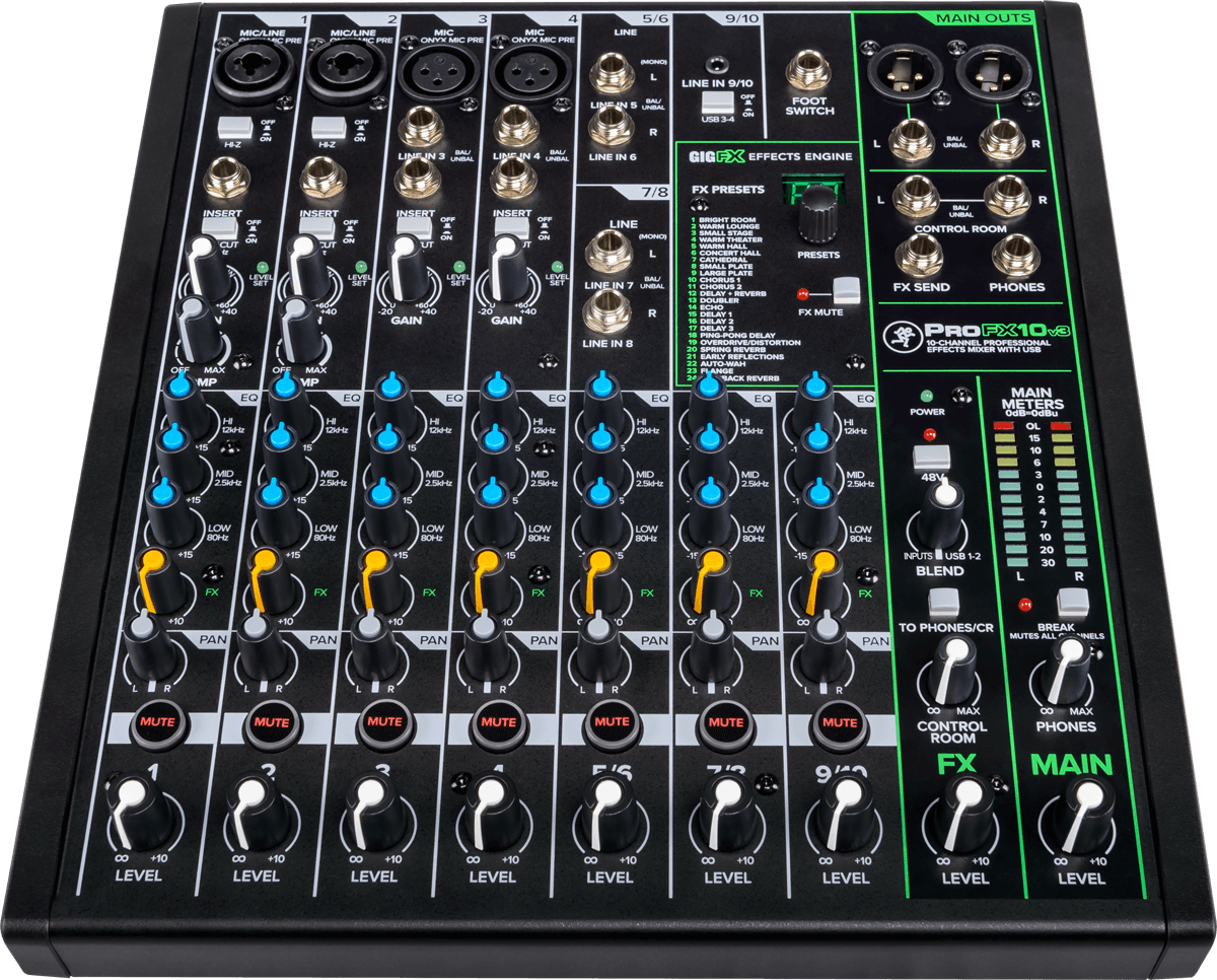 Mackie Profx 10v3 - Analoge Mengtafel - Variation 3