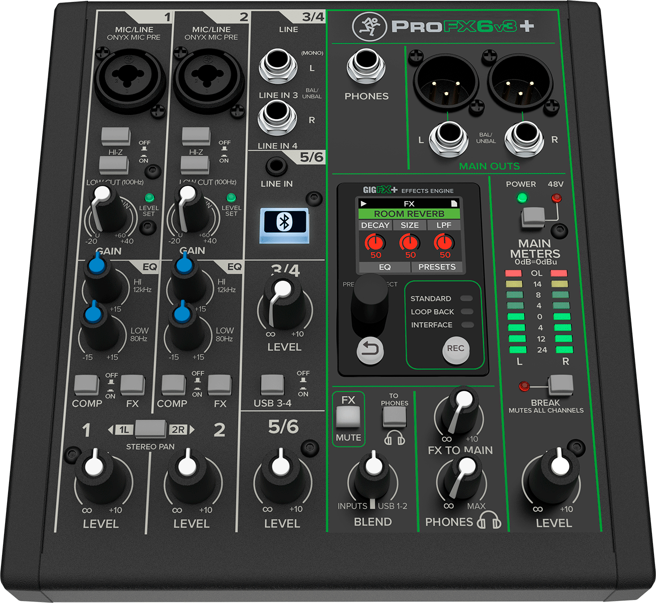 Mackie Profx 6 V3+ - Analoge Mengtafel - Variation 4