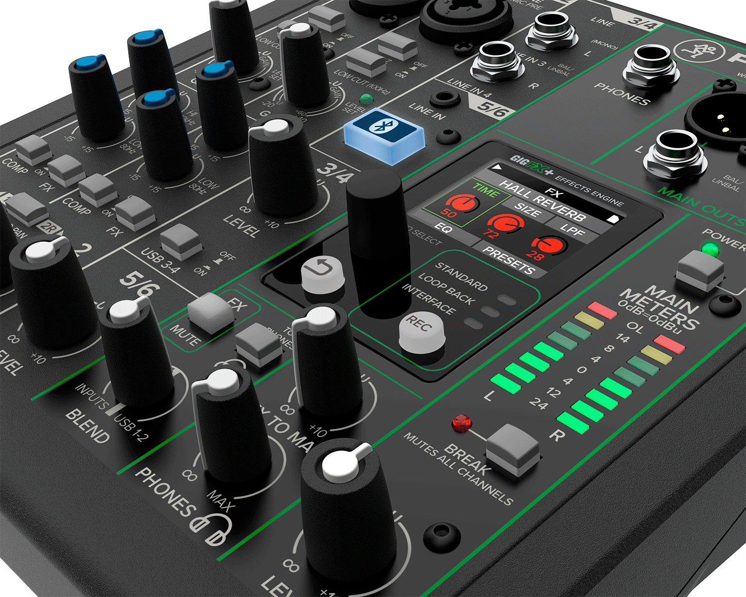 Mackie Profx 6 V3+ - Analoge Mengtafel - Variation 5