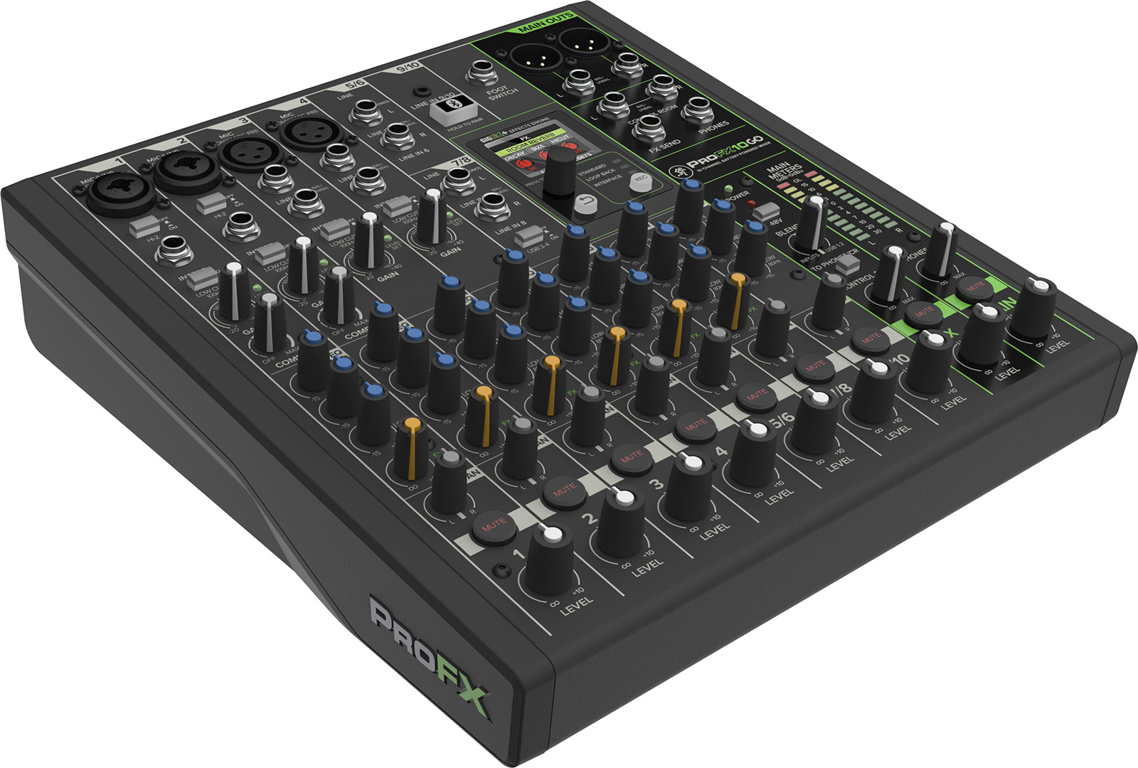 Mackie Profx10go - Analoge Mengtafel - Variation 1