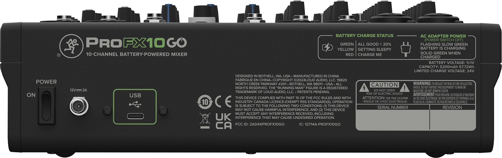 Mackie Profx10go - Analoge Mengtafel - Variation 2