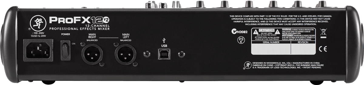 Mackie Profx12v2 - Analoge Mengtafel - Variation 3