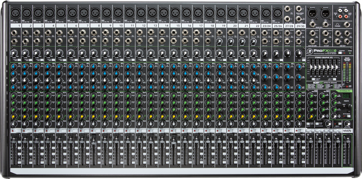 Mackie Profx30v2 - Analoge Mengtafel - Variation 2