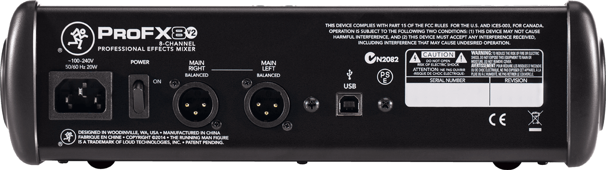 Mackie Profx8 V2 - Analoge Mengtafel - Variation 3