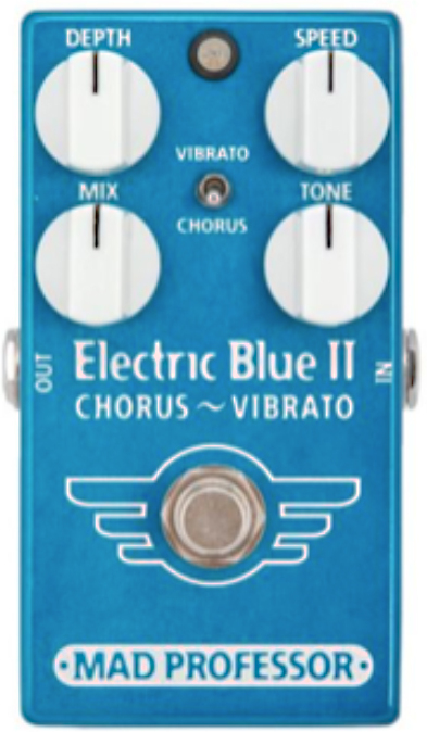 Mad Professor Electric Blue Ii Chorus Vibrato - Modulation/chorus/flanger/phaser en tremolo effect pedaal - Main picture