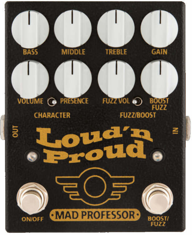 Mad Professor Loud'n Proud - Overdrive/Distortion/fuzz effectpedaal - Main picture