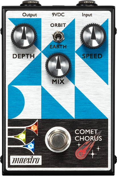 Maestro Comet Chorus - Modulation/chorus/flanger/phaser en tremolo effect pedaal - Main picture