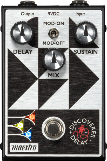 Maestro Discoverer Delay - Reverb/delay/echo effect pedaal - Main picture