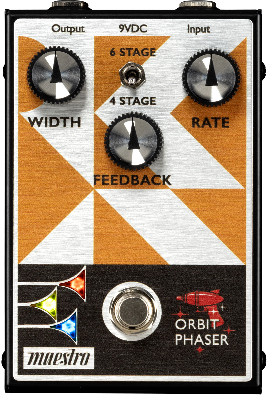 Maestro Orbit Phaser - Modulation/chorus/flanger/phaser en tremolo effect pedaal - Main picture