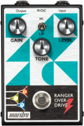 Maestro Ranger Overdrive - Overdrive/Distortion/fuzz effectpedaal - Main picture