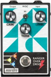 Overdrive/distortion/fuzz effectpedaal Maestro RANGER OVERDRIVE