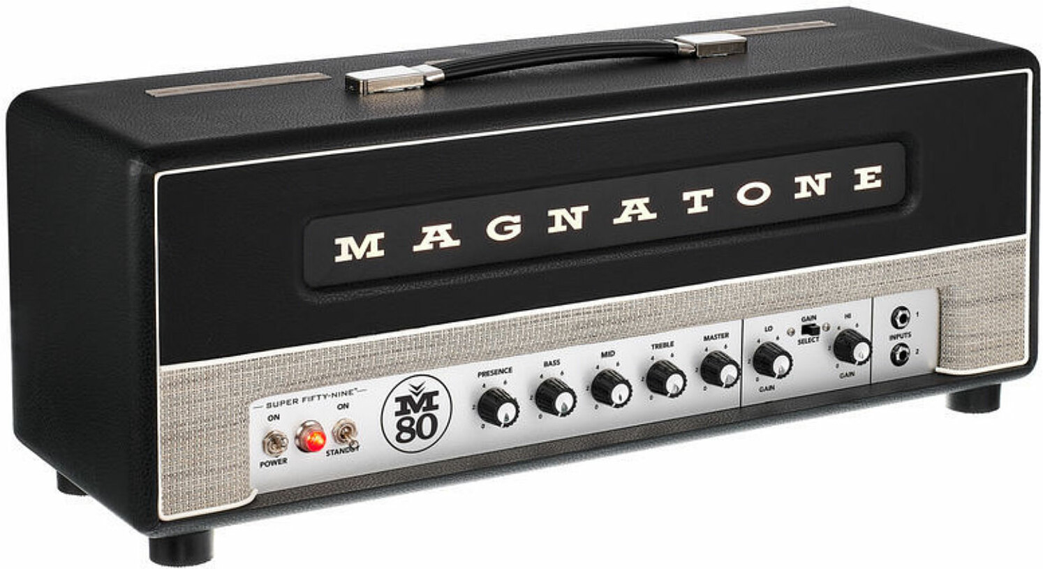 Magnatone Master Collection Super Fifty-nine M-80 Head 45w El34 - Gitaarversterker top - Main picture