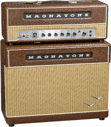 Elektrische gitaar versterkerstack Magnatone Super Fifty-Nine M-80 Stack - Croc Ostridge Brown