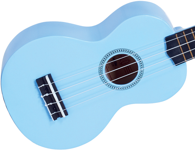 Mahalo Mr1 Rainbow Soprano Tout Sengon +housse - Sky Blue Gloss - Ukulele - Variation 2