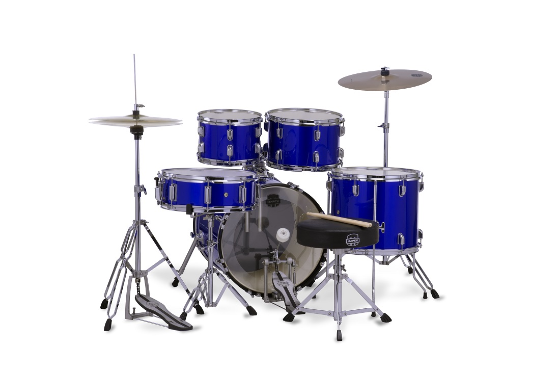 Mapex Comet Jazz/junior 18'' - 5 FÛts - Indigo Blue - Junior drumstel - Variation 1