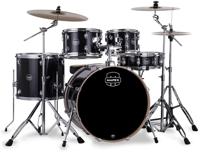 Mapex Venus Rock 22'' - 5 FÛts - Black Galaxy Sparkle - Rock drumstel - Main picture
