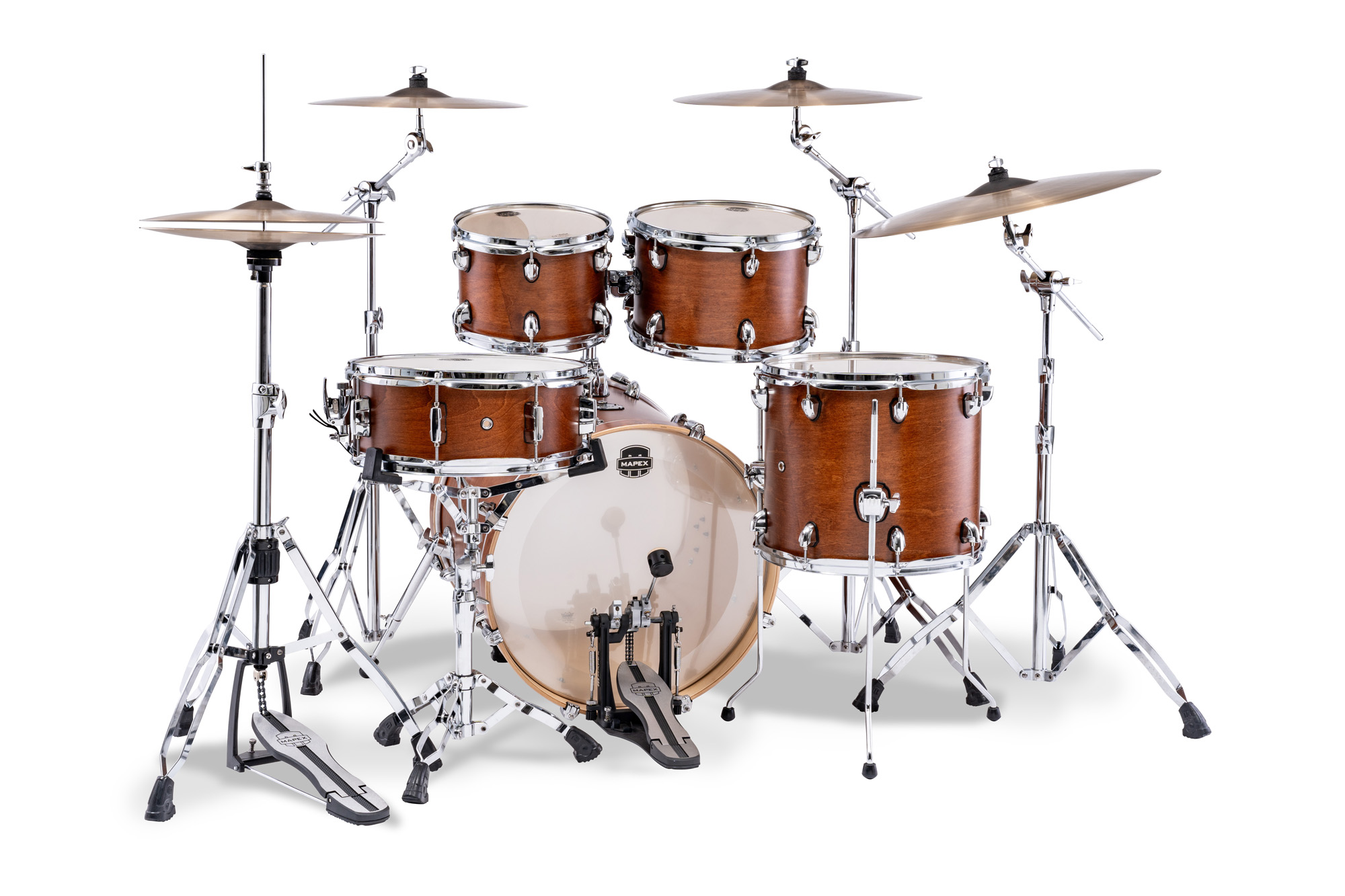 Mapex Mars Maple 20'' / 5f - 5 FÛts - Cortado Satin - Fusion drumstel - Variation 2