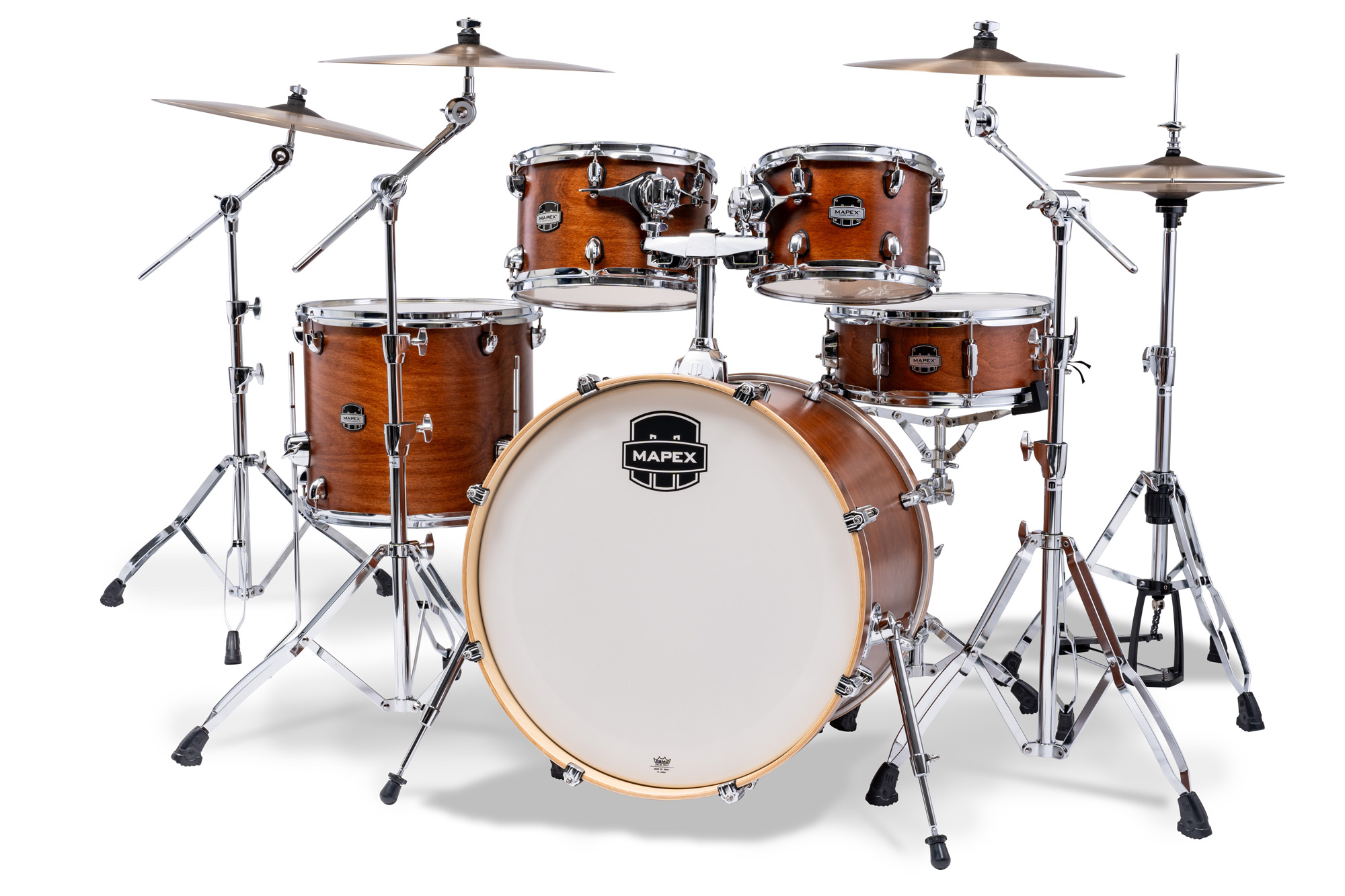 Mapex Mars Maple 22'' / 5f - 5 FÛts - Cortado Satin - Rock drumstel - Variation 1
