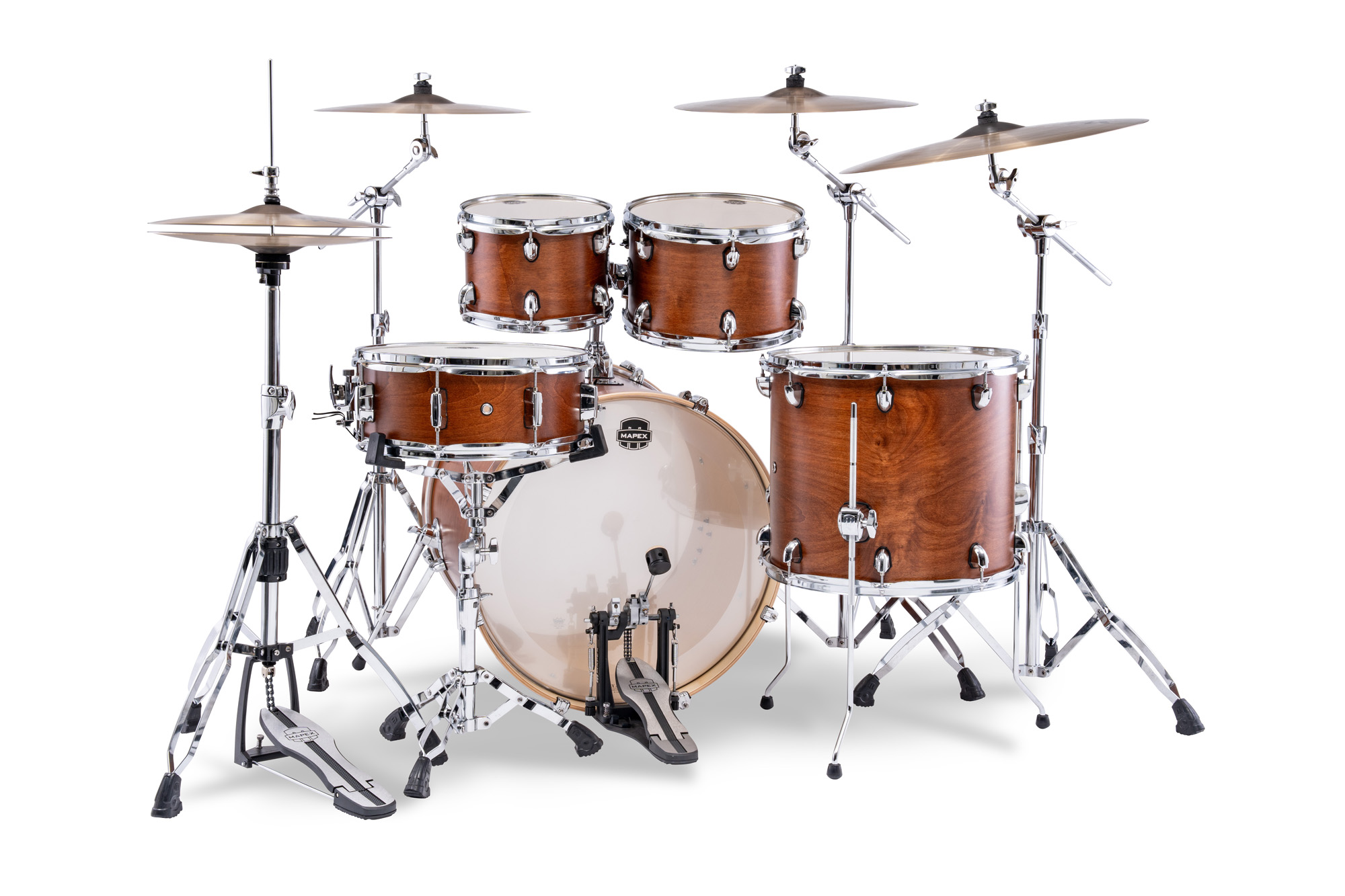 Mapex Mars Maple 22'' / 5f - 5 FÛts - Cortado Satin - Rock drumstel - Variation 2