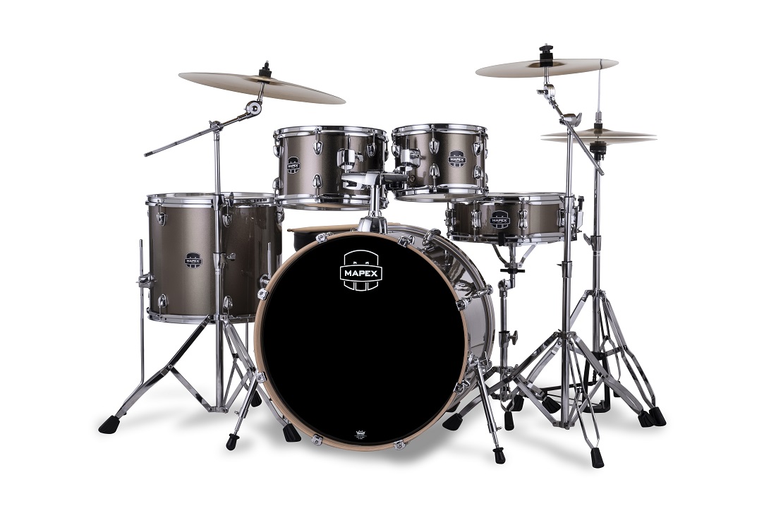 Mapex Venus Fusion 20'' - 5 FÛts - Copper Metallic - Fusion drumstel - Variation 2